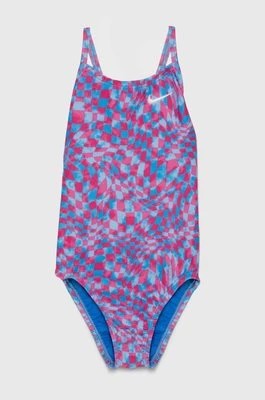 Zdjęcie produktu Nike Kids jednoczęściowy strój kąpielowy dziecięcy HYDRASTRONG CHRM kolor niebieski