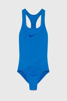 Zdjęcie produktu Nike Kids jednoczęściowy strój kąpielowy dziecięcy kolor niebieski