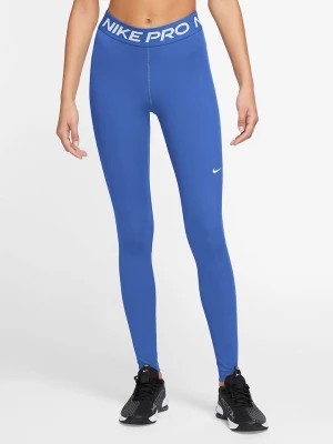 Zdjęcie produktu Nike Legginsy sportowe w kolorze niebieskim rozmiar: L