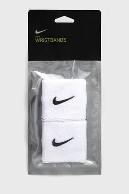 Zdjęcie produktu Nike Opaska na nadgarstek (2-pack) kolor biały