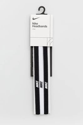 Zdjęcie produktu Nike opaski na głowę (3-pack) kolor czarny