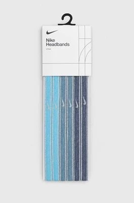 Zdjęcie produktu Nike opaski na głowę 6-pack kolor niebieski