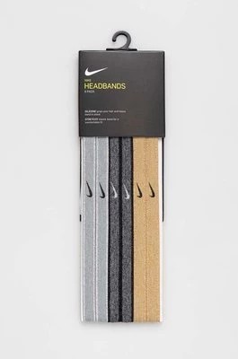 Zdjęcie produktu Nike opaski na głowę 6-pack kolor szary