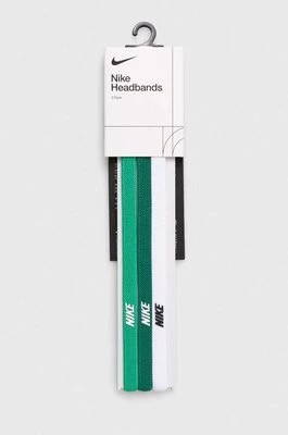 Zdjęcie produktu Nike opaski na głowę 6-pack kolor zielony