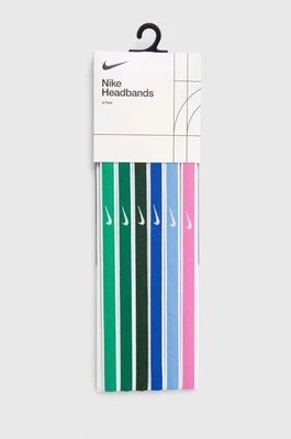Zdjęcie produktu Nike opaski na głowę 6-pack kolor zielony