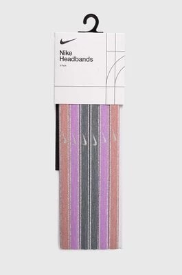 Zdjęcie produktu Nike opaski na głowę Swoosh 6-pack kolor szary