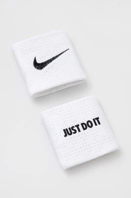 Zdjęcie produktu Nike opaski na nadgarstek 2-pack kolor biały