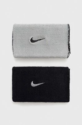 Zdjęcie produktu Nike opaski na nadgarstek 2-pack kolor szary