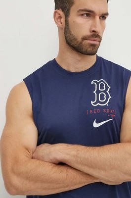 Zdjęcie produktu Nike t-shirt treningowy Boston Red Sox kolor granatowy