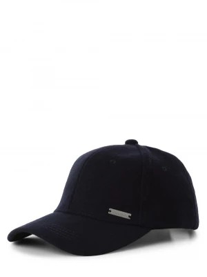 Zdjęcie produktu Nils Sundström Męska czapka z daszkiem Mężczyźni niebieski jednolity,