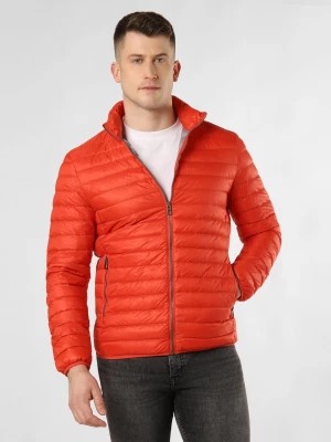 Zdjęcie produktu Nils Sundström Męska kurtka puchowa Mężczyźni Sztuczne włókno czerwony jednolity,