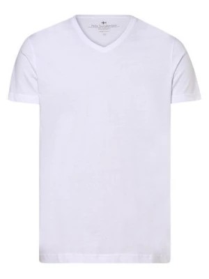 Zdjęcie produktu Nils Sundström T-shirt męski Mężczyźni Dżersej biały jednolity,