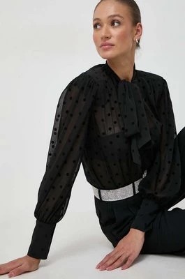 Zdjęcie produktu Nissa bluzka damska kolor czarny gładka