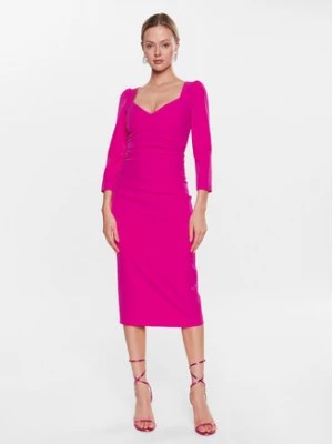 Zdjęcie produktu Nissa Sukienka codzienna RZ13994 Różowy Slim Fit