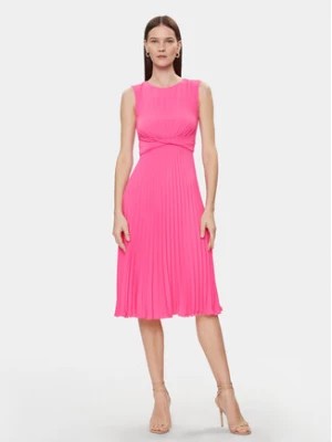 Zdjęcie produktu Nissa Sukienka koktajlowa RZ14841 Różowy Slim Fit