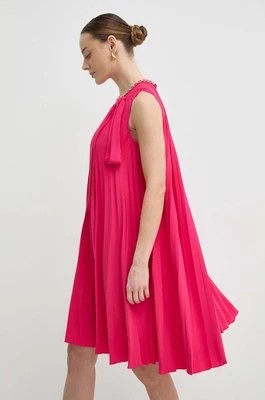 Zdjęcie produktu Nissa sukienka kolor różowy mini rozkloszowana RC14842