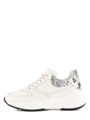 Zdjęcie produktu NoGRZ Skórzane sneakersy "J.Fischer" w kolorze białym rozmiar: 42