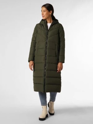 Zdjęcie produktu Noisy May Damski płaszcz pikowany Kobiety zielony jednolity,