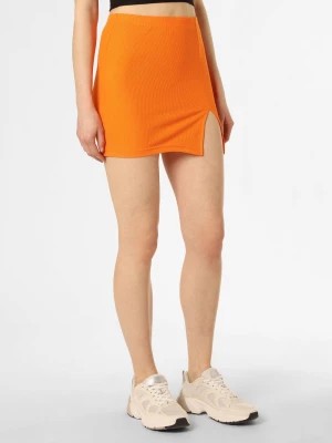 Zdjęcie produktu Noisy May Spódnica damska Kobiety pomarańczowy jednolity,