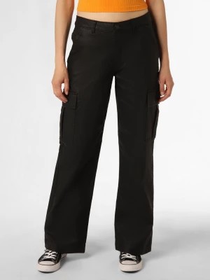 Zdjęcie produktu Noisy May Spodnie Kobiety Sztuczne włókno czarny jednolity, M/32