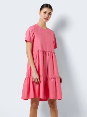 Zdjęcie produktu Noisy may Sukienka w kolorze różowym rozmiar: M