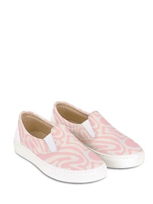Zdjęcie produktu Noosy Skórzane slippersy w kolorze jasnoróżowym rozmiar: 41