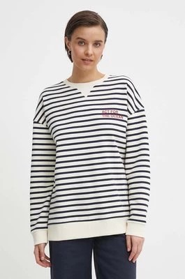 Zdjęcie produktu North Sails bluza bawełniana damska kolor beżowy wzorzysta 091902
