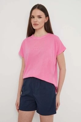 Zdjęcie produktu North Sails t-shirt bawełniany damski kolor różowy 093372