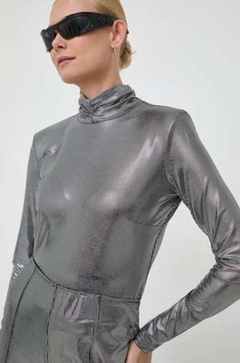 Zdjęcie produktu Notes du Nord bluzka damska kolor srebrny wzorzysta