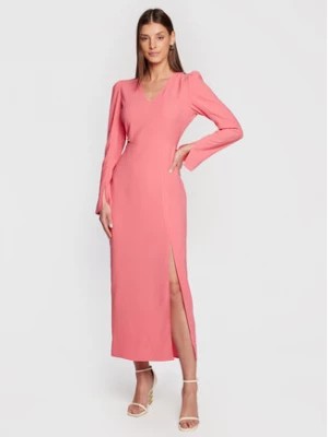Zdjęcie produktu Notes Du Nord Sukienka koktajlowa Oliana 12901 Różowy Slim Fit