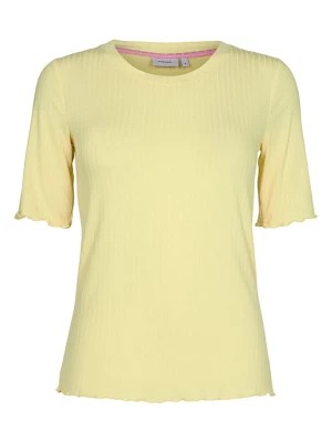Zdjęcie produktu NÜMPH Koszulka "Numinnia" w kolorze żółtym rozmiar: L