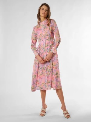 Zdjęcie produktu Nümph Sukienka damska - Nukyndall Kobiety różowy|lila|zielony wzorzysty,