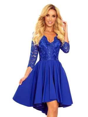 Zdjęcie produktu numoco Sukienka w kolorze niebieskim rozmiar: S
