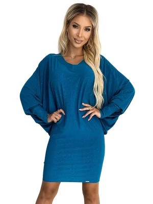 Zdjęcie produktu numoco Sukienka w kolorze niebieskim rozmiar: L/XL