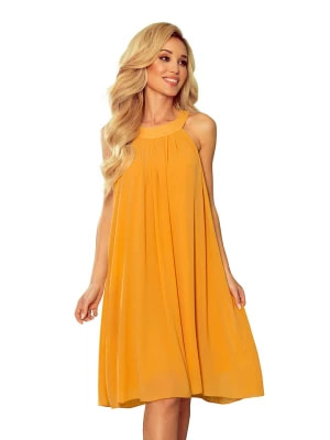 Zdjęcie produktu numoco Sukienka w kolorze żółtym rozmiar: M
