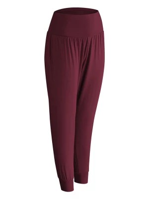 Zdjęcie produktu Nur Die Spodnie w kolorze bordowym do jogi rozmiar: 36/38
