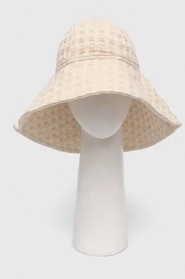 Zdjęcie produktu OAS kapelusz bawełniany kolor beżowy bawełniany