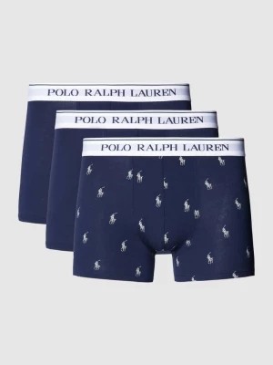 Zdjęcie produktu Obcisłe bokserki o kroju regular fit w jednolitym kolorze Polo Ralph Lauren Underwear