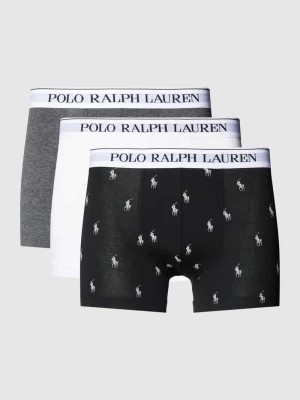 Zdjęcie produktu Obcisłe bokserki o kroju regular fit w jednolitym kolorze Polo Ralph Lauren Underwear