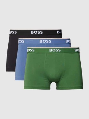 Zdjęcie produktu Obcisłe bokserki w jednolitym kolorze w zestawie 3 szt. Boss