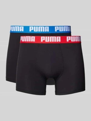 Zdjęcie produktu Obcisłe bokserki z detalem z logo w zestawie 2 szt. Puma