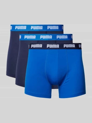 Zdjęcie produktu Obcisłe bokserki z detalem z logo w zestawie 3 szt. Puma