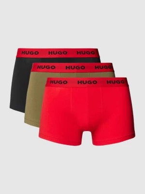 Zdjęcie produktu Obcisłe bokserki z elastycznym pasem z logo HUGO