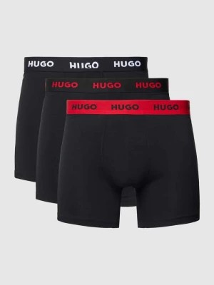 Zdjęcie produktu Obcisłe bokserki z elastycznym pasem z logo w zestawie 3 szt. HUGO
