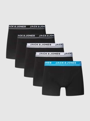 Zdjęcie produktu Obcisłe bokserki z elastycznym paskiem z logo model ‘DOWNEY’ jack & jones
