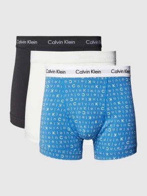Zdjęcie produktu Obcisłe bokserki z elastycznym paskiem z logo w zestawie 3 szt. Calvin Klein Underwear