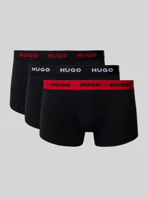Zdjęcie produktu Obcisłe bokserki z elastycznym paskiem z logo w zestawie 3 szt. HUGO