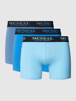 Zdjęcie produktu Obcisłe bokserki z elastycznym paskiem z logo w zestawie 3 szt. MCNEAL