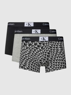 Zdjęcie produktu Obcisłe bokserki z elastycznym paskiem z logo w zestawie 3 szt. model ‘CK 96’ Calvin Klein Underwear