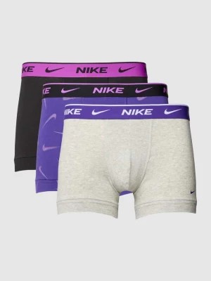 Zdjęcie produktu Obcisłe bokserki z elastycznym paskiem z logo w zestawie 3 szt. Nike